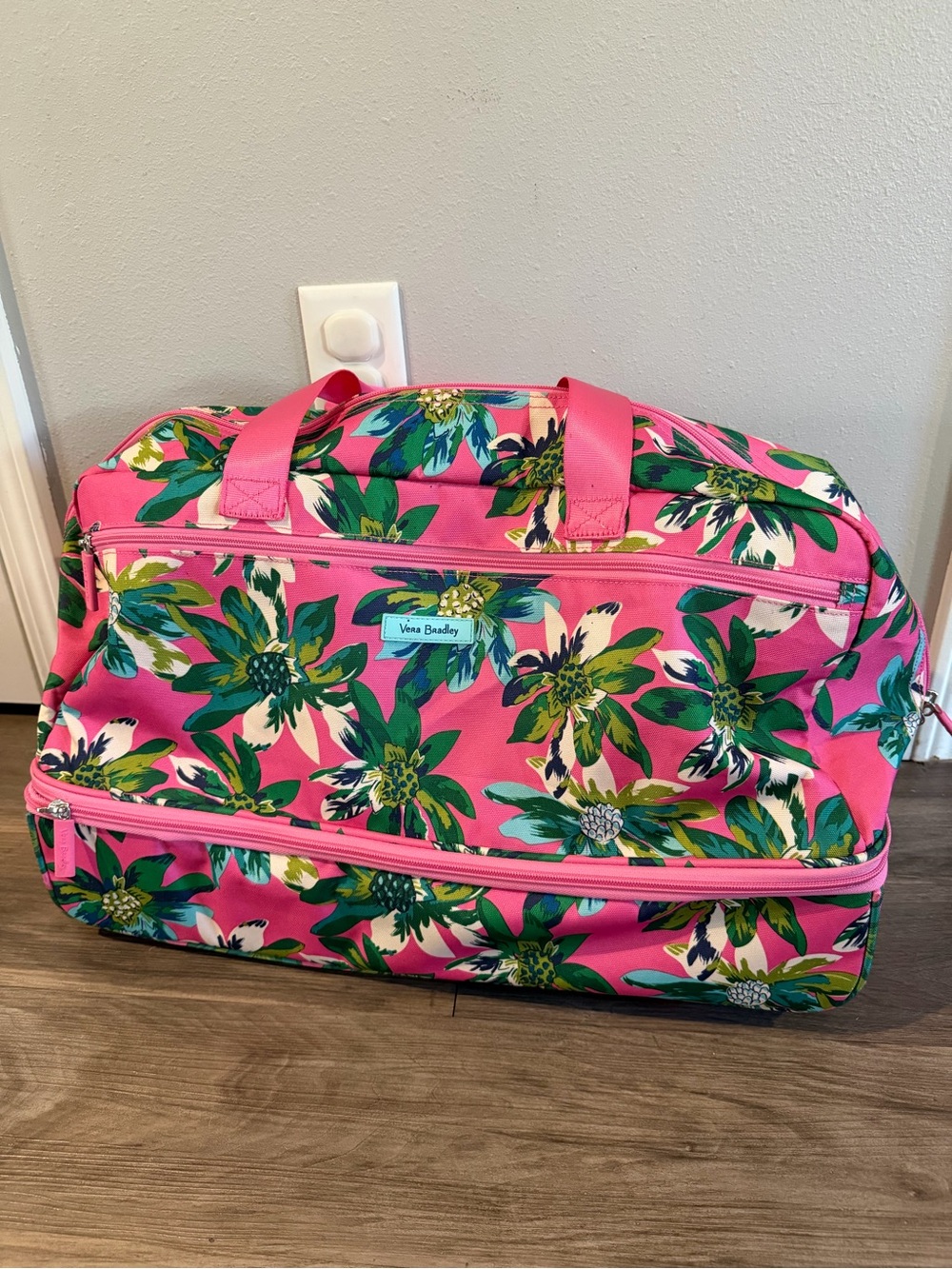 Vera Bradley Lighten Up Wheeled Carry-On Rolling Suitcase
